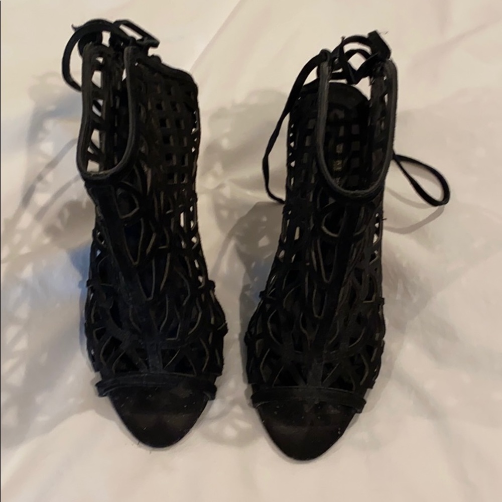 Zara Cage Pumps